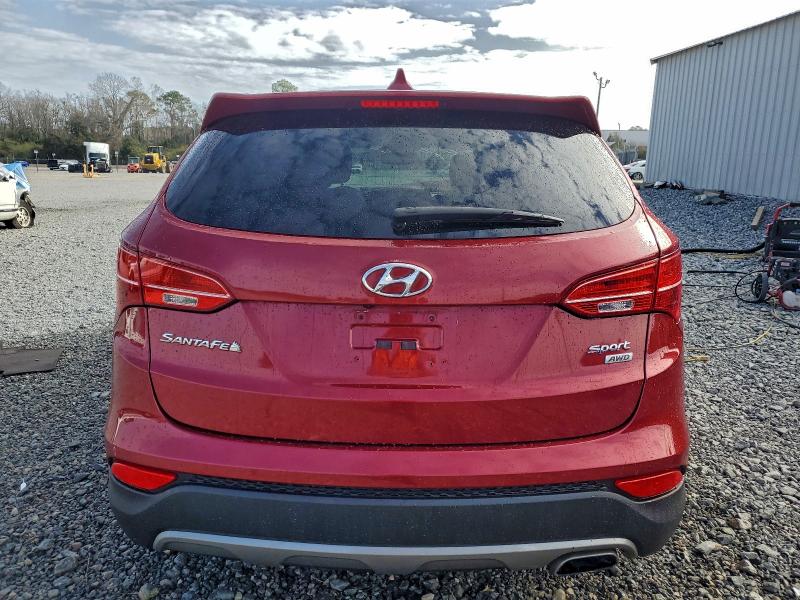 2013 Hyundai Santa fe VIN 5XYZUDLB0DG105055 COPART salvage auction — FRONT END, Ga - Cert Of Title-Salvage, sold $850 on 2026-07-28 (photo 6)