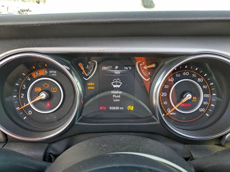2022 Jeep Gladiator VIN 1C6JJTAM1NL170594 COPART salvage auction — ALL OVER, Fl - Certificate Of Destruction, sold $11,900 on 2026-07-02 (photo 9)