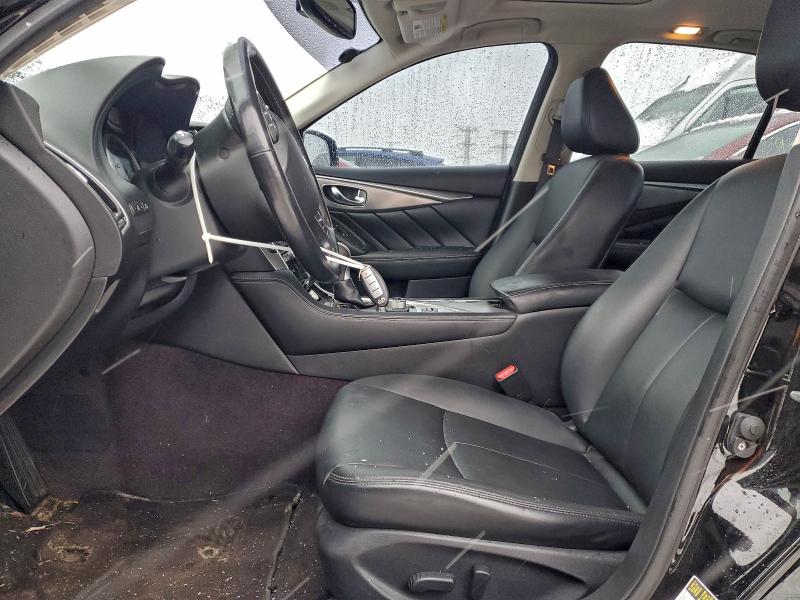 2015 Infiniti Q50 VIN JN1BV7AR3FM416905 COPART salvage auction — FRONT END, Il - Salvage Certificate, sold $2,700 on 2026-07-09 (photo 7)