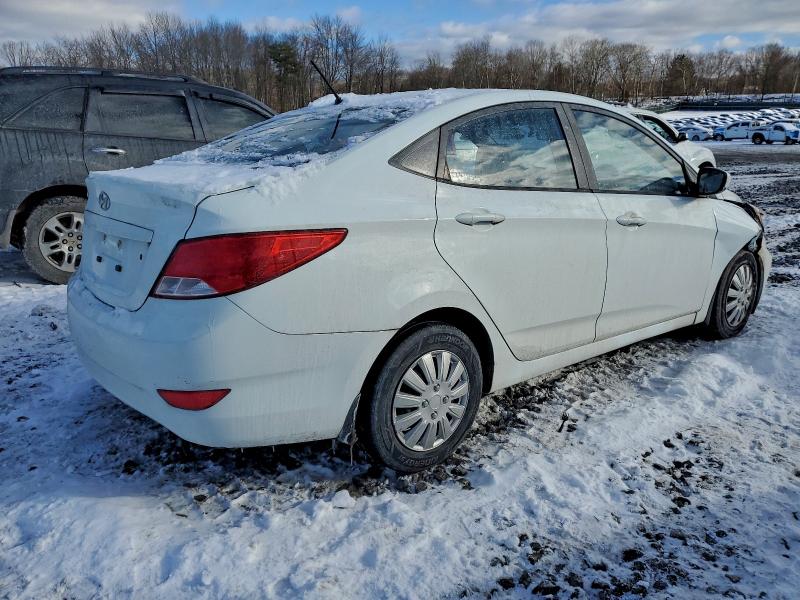 2015 Hyundai Accent VIN KMHCT4AE4FU905487 COPART salvage auction — FRONT END, Pa - Certificate Of Salvage, sold $475 on 2026-07-08 (photo 3)