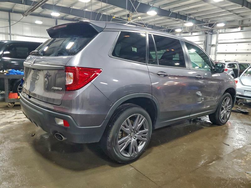2021 Honda Passport VIN 5FNYF8H55MB033471 COPART salvage auction — FRONT END, Mn - Cert Of Title-Salvage, sold $12,800 on 2026-08-25 (photo 3)