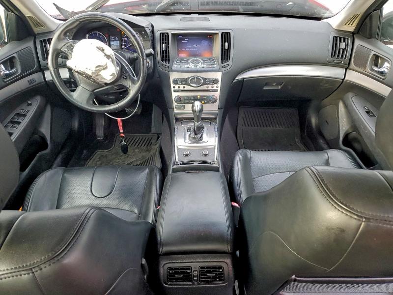 2013 Infiniti G VIN JN1CV6AP1DM303643 COPART salvage auction — FRONT END, Salvage Title, sold $825 on 2026-07-14 (photo 8)