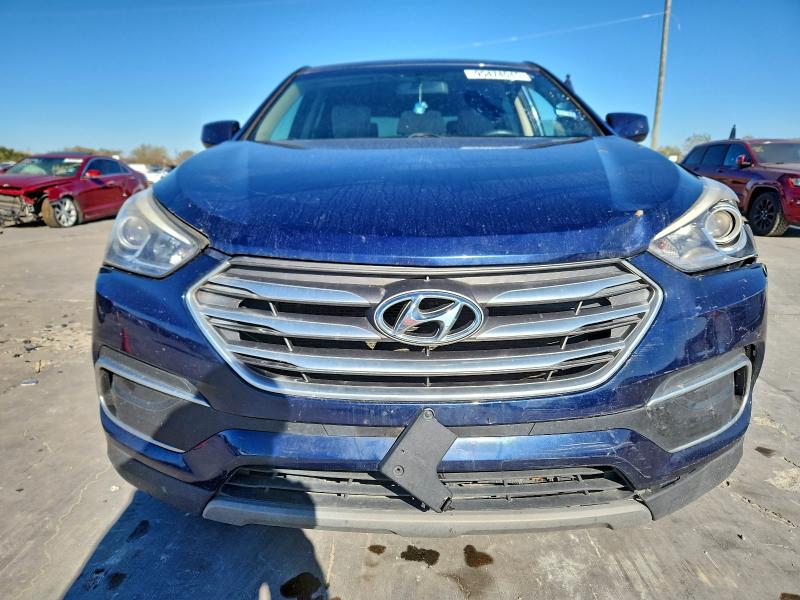 2018 Hyundai Santa fe VIN 5XYZT3LB8JG561975 COPART salvage auction — FRONT END, Tx - Salvage Vehicle Title, sold $1,550 on 2026-07-02 (photo 5)