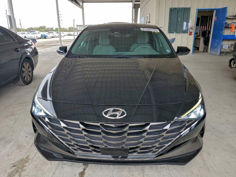 2022 Hyundai Elantra VIN 5NPLN4AG7NH069232 COPART salvage auction — REAR END, Salvage Title, sold $350 on 2026-07-27 (photo 5)