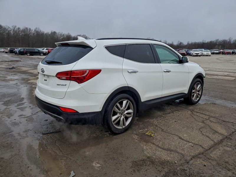 2014 Hyundai Santa fe VIN 5XYZU3LA4EG214038 COPART salvage auction — FRONT END, Md - Cert Of Salvage < 75% Damage, sold $2,200 on 2026-07-02 (photo 3)