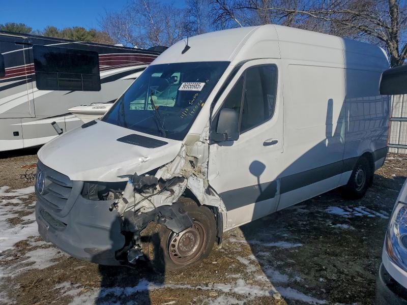 2023 Mercedes-benz Sprinter VIN W1Y40BHYXPT125051 COPART salvage auction — FRONT END, Ma - Cert Of Title-Salvage, sold $2,300 on 2026-07-29 (photo 1)