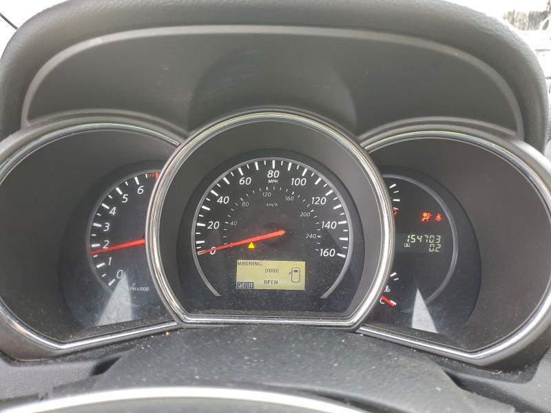 2014 Nissan Murano VIN JN8AZ1MWXEW532458 COPART salvage auction — REAR END, Salvage Title, sold $450 on 2026-07-09 (photo 9)
