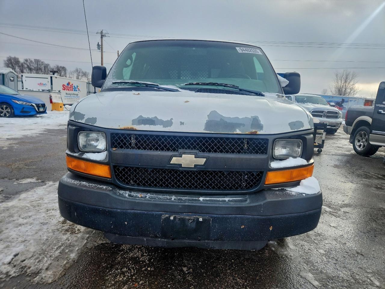 2012 Chevrolet Express VIN 1GCSGAFX3C1143666 COPART salvage auction — Side, MN - CERTIFICATE OF TITLE, sold $1,400 on 2026-02-16 (photo 5)