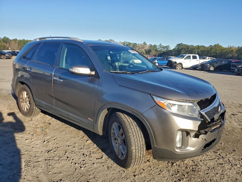 2014 Kia Sorento VIN 5XYKTCA67EG496663 COPART salvage auction — FRONT END, Ga - Cert Of Title-Salvage, sold $1,250 on 2026-07-02 (photo 4)