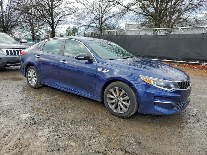 2017 Kia Optima VIN 5XXGT4L39HG140268 COPART salvage auction — SIDE, Md - Certificate Of Title, sold $2,350 on 2026-07-28 (photo 4)