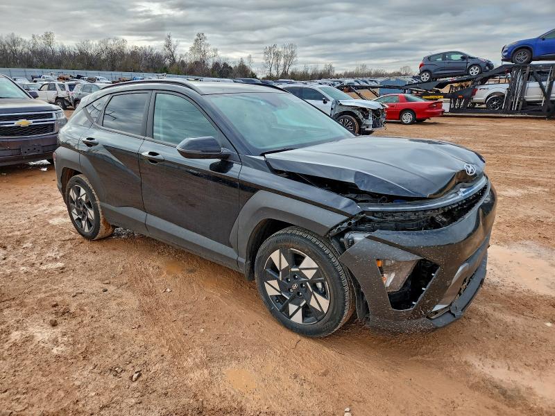 2024 Hyundai Kona VIN KM8HC3AB8RU143873 COPART salvage auction — FRONT END, Ok - Cert Of Title-Salvage, sold $5,969 on 2026-08-01 (photo 4)