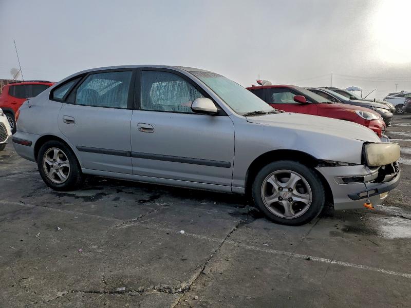 2003 Hyundai Elantra VIN KMHDN55D93U096716 COPART salvage auction — FRONT END, Ca - Salvage Certificate, sold $175 on 2026-07-08 (photo 4)