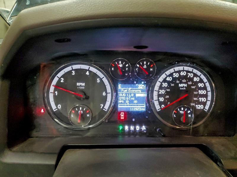 2011 Dodge Ram 1500 VIN 1D7RV1GP5BS535517 COPART salvage auction — FRONT END, Ny - Certificate Of Title, sold $2,900 on 2026-08-14 (photo 9)