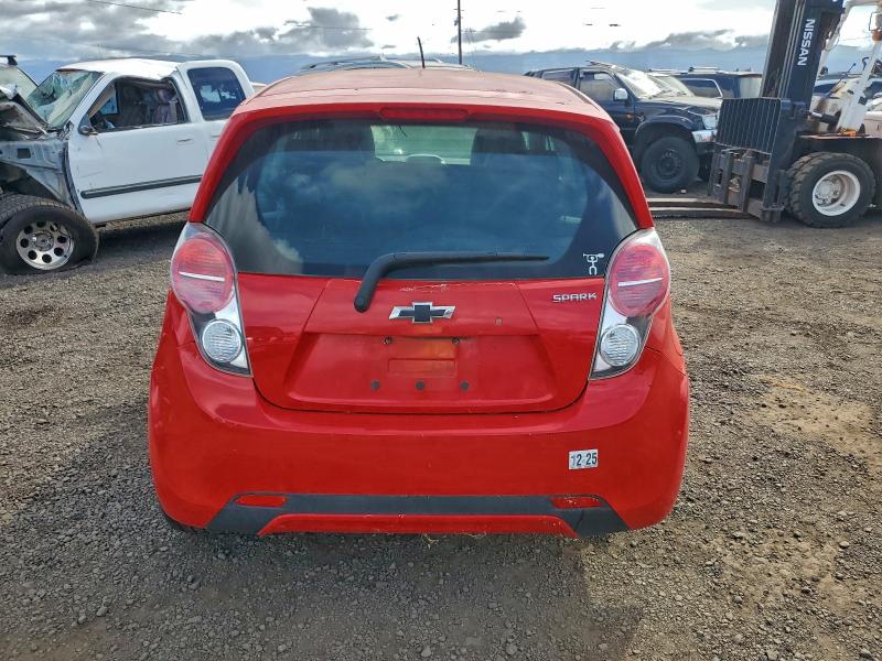2015 Chevrolet Spark VIN KL8CB6S92FC755849 COPART salvage auction — REAR END, HI - BILL OF SALE - PARTS ONLY, sold $30 on 2026-07-27 (photo 6)