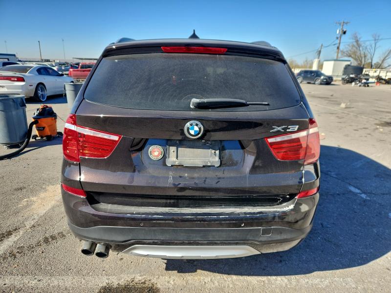 2015 BMW X3 VIN 5UXWX7C51F0K32118 COPART salvage auction — FRONT END, Tx - Salvage Vehicle Title, sold $1,950 on 2026-07-17 (photo 6)