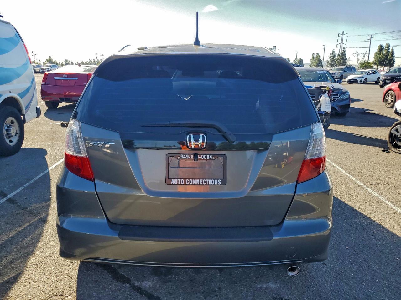 2012 Honda Fit VIN JHMGE8H58CC042044 COPART salvage auction — Front End, CA - SALVAGE CERTIFICATE, sold $3,250 on 2026-02-12 (photo 6)