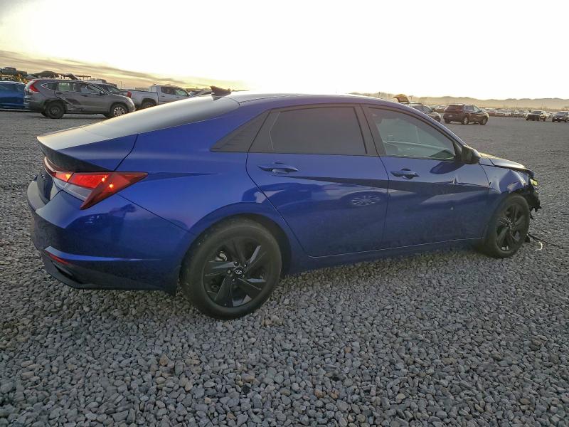 2023 Hyundai Elantra VIN KMHLM4AG5PU529687 COPART salvage auction — FRONT END, Wy - Certificate Of Title, sold $5,600 on 2026-07-23 (photo 3)