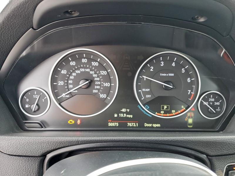 2015 BMW 3 series VIN WBA3B3C55FF546621 COPART salvage auction — FRONT END, Id - Salvage Certificate Of Title, sold $1,550 on 2026-07-10 (photo 9)
