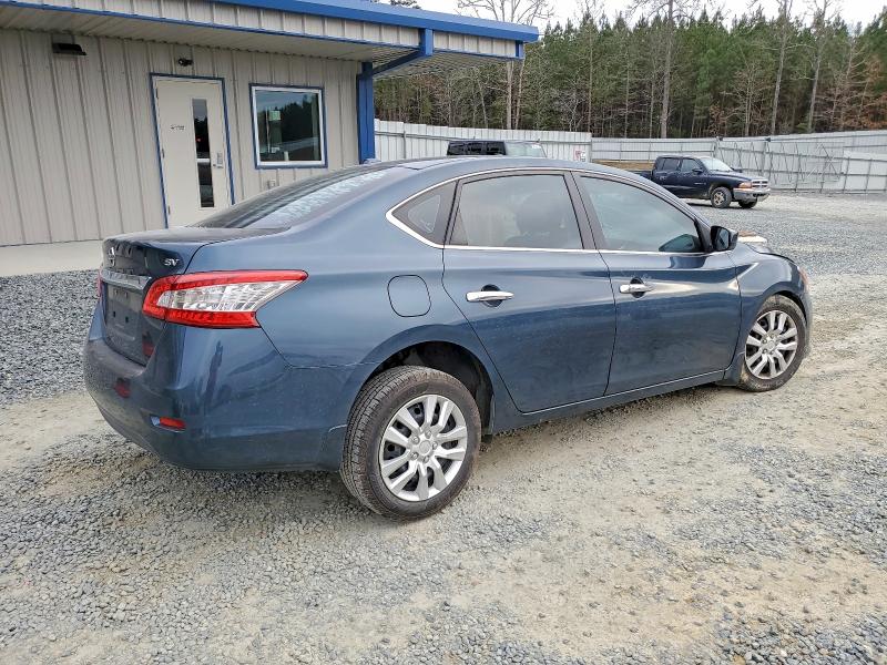 2015 Nissan Sentra VIN 3N1AB7AP0FL675736 COPART salvage auction — FRONT END, Nc - Salvage Certificate Of Title, sold $200 on 2026-07-02 (photo 3)