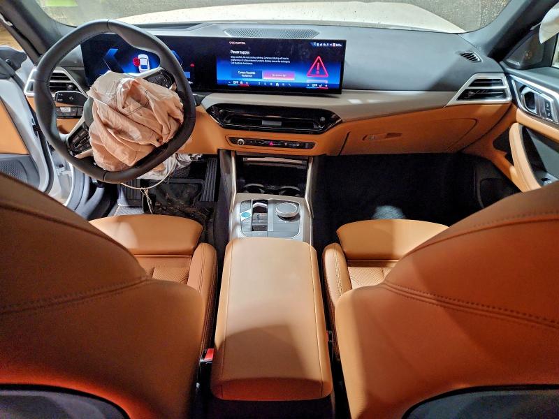 2025 BMW I4 VIN WBY23HD05SFV45781 COPART salvage auction — FRONT END, Al - Cert Of Title-Salvage Title, sold $15,800 on 2026-07-22 (photo 8)