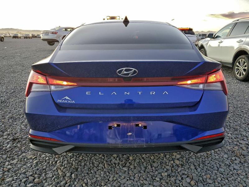 2023 Hyundai Elantra VIN KMHLM4AG5PU529687 COPART salvage auction — FRONT END, Wy - Certificate Of Title, sold $5,600 on 2026-07-23 (photo 6)