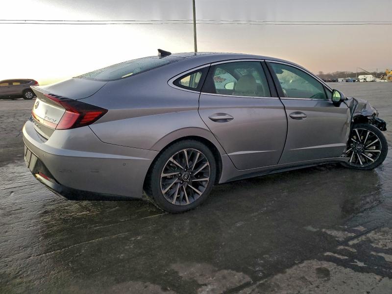 2020 Hyundai Sonata VIN 5NPEH4J27LH010800 COPART salvage auction — FRONT END, Tn - Salvage Certificate, sold $2,350 on 2026-07-27 (photo 3)