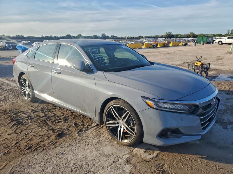 2022 Honda Accord VIN 1HGCV2F99NA018015 COPART salvage auction — FRONT END, Fl - Cert Of Title Slvg Rebuildable, sold $13,000 on 2026-07-27 (photo 4)