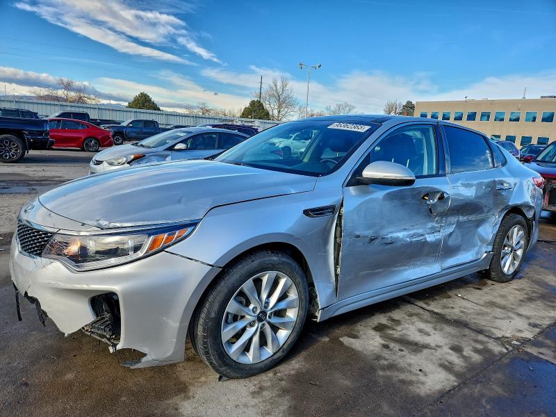 2017 Kia Optima VIN 5XXGU4L31HG161354 COPART salvage auction — SIDE, Co - Bill Of Sale-Parts Only, sold $1,000 on 2026-07-08 (photo 1)