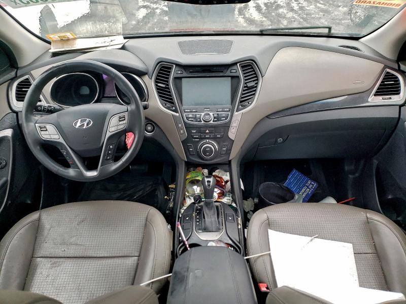 2013 Hyundai Santa fe VIN 5XYZU3LBXDG065691 COPART salvage auction — NORMAL WEAR, Salvage Title, sold $1,250 on 2026-07-28 (photo 8)