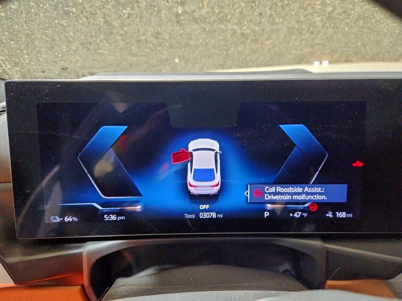 2025 BMW I4 VIN WBY23HD05SFV45781 COPART salvage auction — FRONT END, Al - Cert Of Title-Salvage Title, sold $15,800 on 2026-07-22 (photo 9)