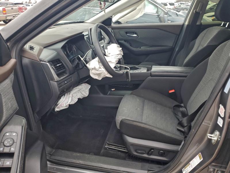 2023 Nissan Rogue VIN JN8BT3BA8PW411343 COPART salvage auction — FRONT END, Mo - Salvage Certificate Of Title, sold $3,400 on 2026-07-24 (photo 7)