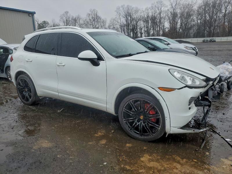 2014 Porsche Cayenne VIN WP1AA2A21ELA93869 COPART salvage auction — FRONT END, IN - CERTIFICATE OF TITLE, sold $650 on 2026-07-07 (photo 4)