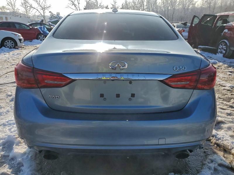 2019 Infiniti Q50 VIN JN1EV7AR5KM556610 COPART salvage auction — FRONT END, Ky - Bill Of Sale/Part Only/No Titl, sold $1,650 on 2026-07-02 (photo 6)