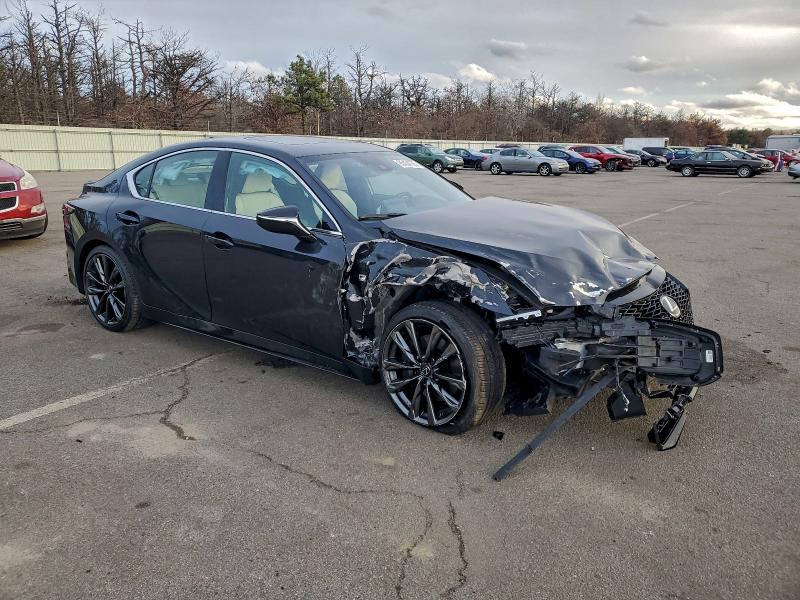 2024 Lexus Is 350 VIN JTHGZ1E27R5036559 COPART salvage auction — FRONT END, Ny - Mv907A-Parts Only, sold $11,300 on 2026-07-20 (photo 4)
