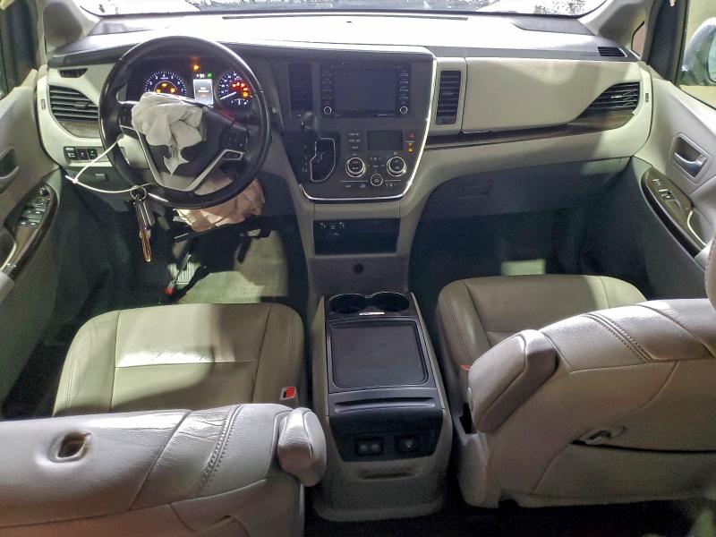 2018 Toyota Sienna VIN 5TDYZ3DC5JS930232 COPART salvage auction — FRONT END, Az - Cert Of Title - Salvage, sold $7,300 on 2026-07-14 (photo 8)