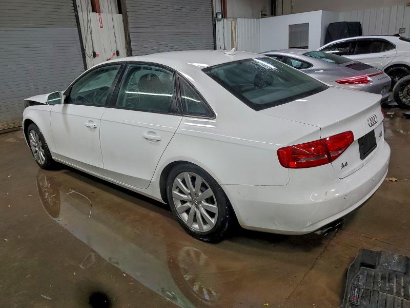 2014 Audi A4 VIN WAUBFAFL2EN031983 COPART salvage auction — FRONT END, Il - Salvage Certificate, sold $225 on 2026-07-28 (photo 2)