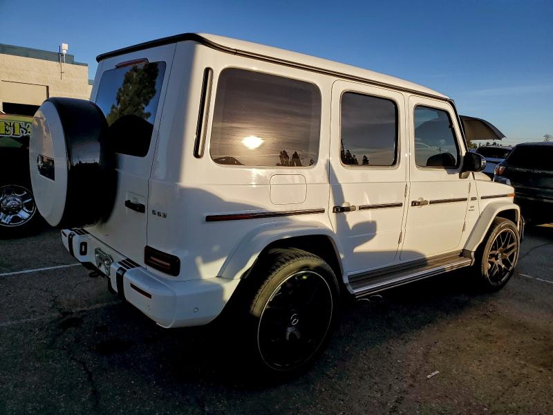 2021 Mercedes-benz G-class VIN W1NYC7HJ7MX410347 COPART salvage auction — MINOR DENT/SCRATCHES, Ca - Non-Repairable Vehicle Cert, sold $12,600 on 2026-07-09 (photo 3)
