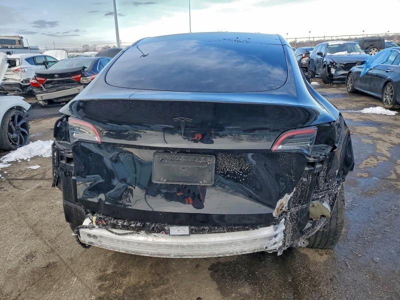 2024 Tesla Model y VIN 7SAYGDED8RF230355 COPART salvage auction — REAR END, Other, sold $7,000 on 2026-07-24 (photo 6)