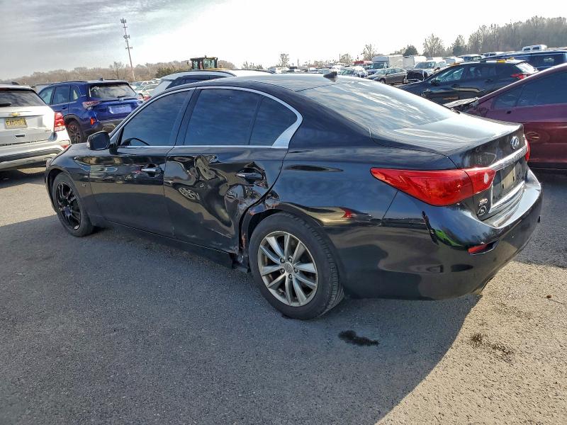 2014 Infiniti Q50 VIN JN1BV7AR6EM686063 COPART salvage auction — FRONT END, Nj - Cert Of Title-Salvage, sold $1,450 on 2026-07-28 (photo 2)