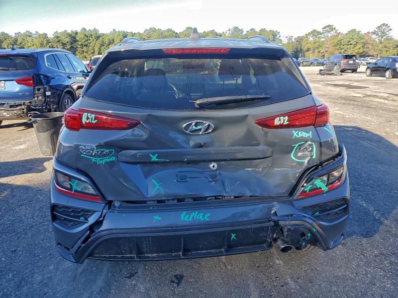 2023 Hyundai Kona VIN KM8K3CA37PU025731 COPART salvage auction — REAR END, Al - Cert Of Title-Salvage Title, sold $5,600 on 2026-07-20 (photo 6)