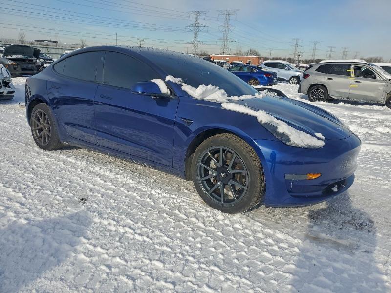 2023 Tesla Model 3 VIN 5YJ3E1EA1PF478185 COPART salvage auction — UNDERCARRIAGE, Wv - Salvage Certificate, sold $8,600 on 2026-07-28 (photo 4)