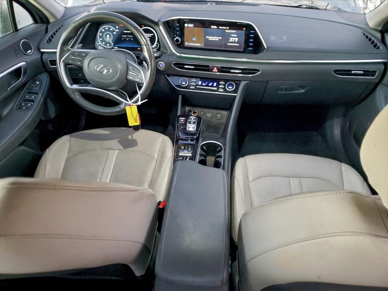 2020 Hyundai Sonata VIN 5NPEH4J27LH010800 COPART salvage auction — FRONT END, Tn - Salvage Certificate, sold $2,350 on 2026-07-27 (photo 8)