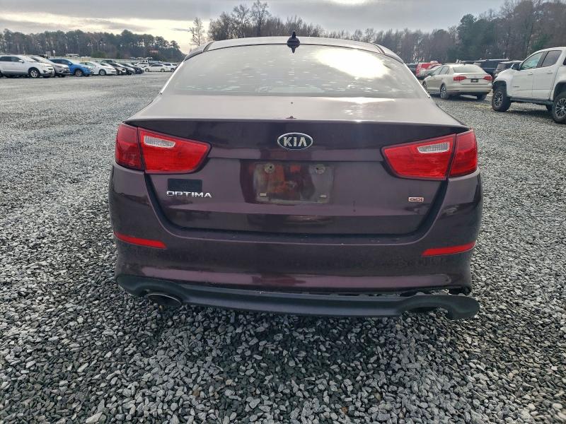 2015 Kia Optima VIN 5XXGM4A74FG449713 COPART salvage auction — FRONT END, Nc - Salvage Certificate Of Title, sold $250 on 2026-07-28 (photo 6)