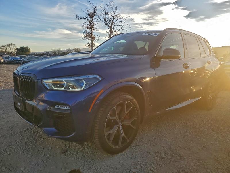 2021 BMW X5 VIN 5UXJU4C08M9H38899 COPART salvage auction — REAR END, Ca - Salvage Certificate, sold $100 on 2026-07-02 (photo 1)