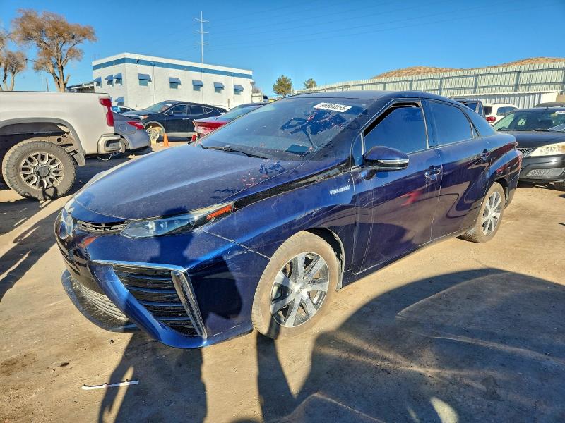 2017 Toyota Mirai VIN JTDBVRBDXHA002746 COPART salvage auction — FRONT END, Nm - Certificate Of Title, sold $2,500 on 2026-07-09 (photo 1)