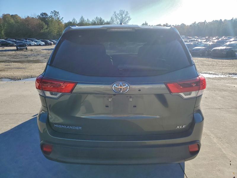 2017 Toyota Highlander VIN 5TDKZRFHXHS199390 COPART salvage auction — FRONT END, Sc - Cert Of Title-Salvage, sold $6,400 on 2026-07-11 (photo 6)