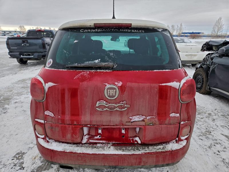 2014 Fiat 500l VIN ZFBCFACH8EZ005780 COPART salvage auction — REAR END, Ab - Bos - Salvage, sold $1,000 on 2026-07-07 (photo 6)