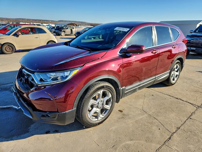2018 Honda Cr-v VIN 7FARW1H87JE006956 COPART salvage auction — FRONT END, Tx - Certificate Of Title, sold $11,500 on 2026-07-09 (photo 1)