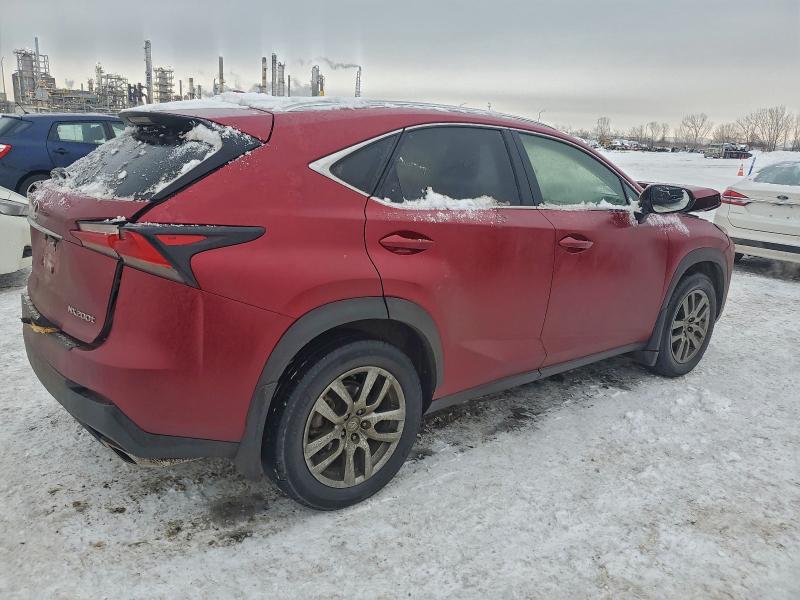 2016 Lexus Nx VIN JTJBARBZ0G2048938 COPART salvage auction — FRONT END, Qc - Gravement Accidente, sold $1,500 on 2026-08-25 (photo 3)