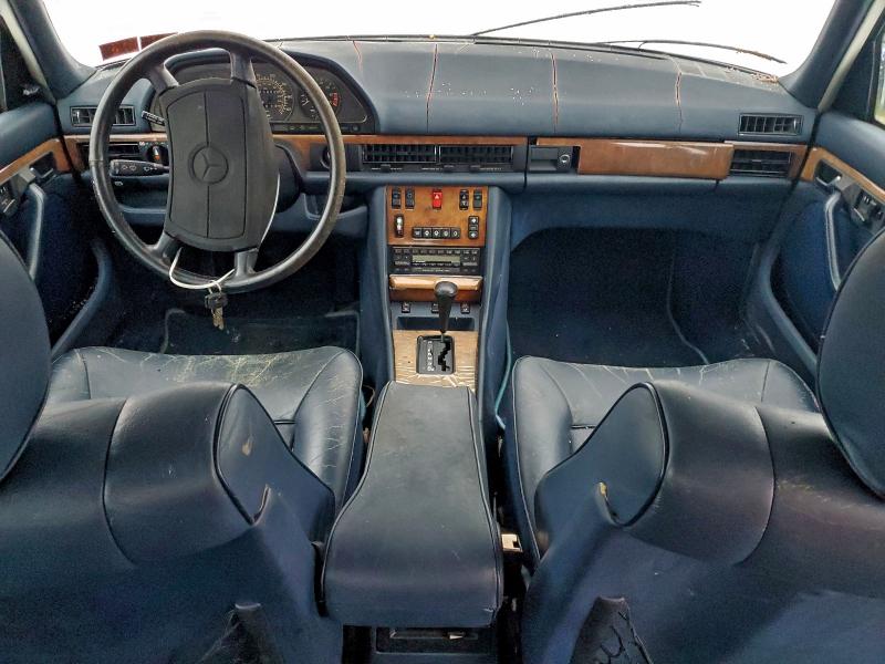 1987 Mercedes-benz 560 VIN WDBCA39D9HA353715 COPART salvage auction — FRONT END, PA - CERTIFICATE OF SALVAGE, sold $250 on 2026-07-24 (photo 8)